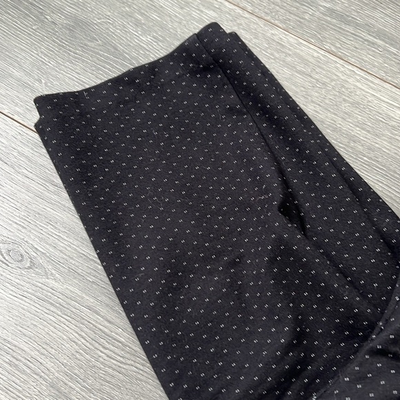 Black Patterned Office Pant - Picture 3 of 5